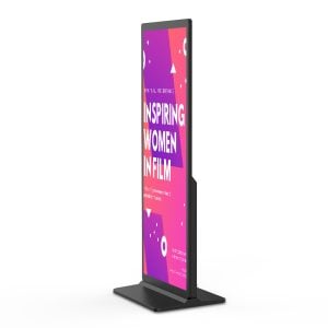 MWE Indoor Floor Stand Full Screen Digital Signage Display