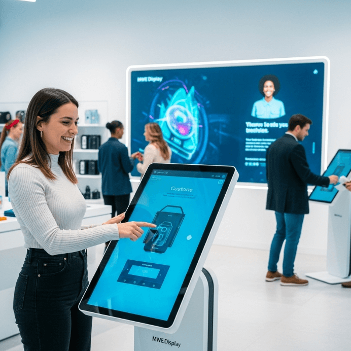 The Future of Retail: How MWE Displays Interactive Signage Boosts Customer Experience and Sales