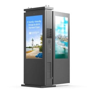 Model Number: 55″ MWE988 High Brightness Waterproof Outdoor Dual Screen LCD Advertising Player Double Sides