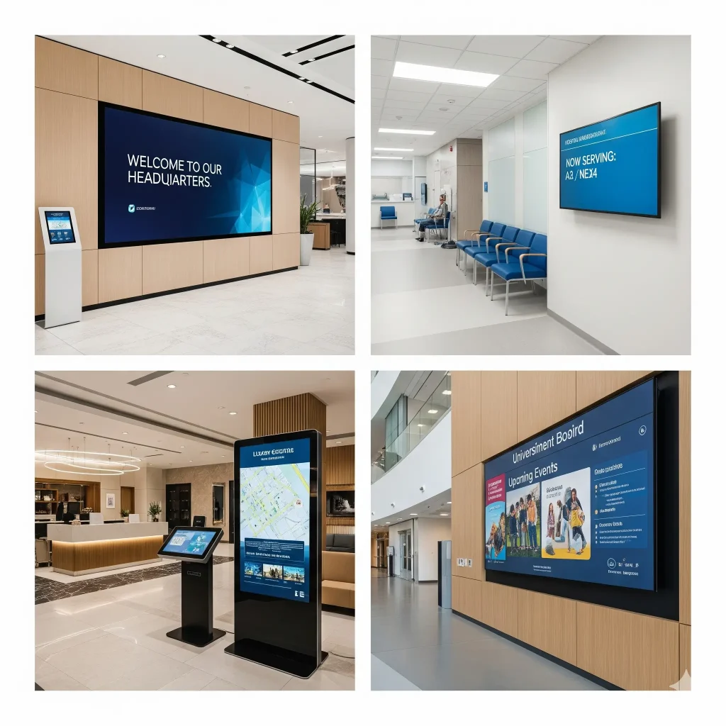 digital signage displays solutions