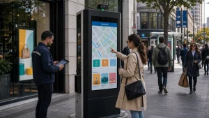 agentic AI smart city wayfinding kiosk